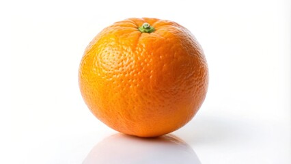 Fresh orange fruit on white background, orange, citrus, healthy, vibrant, colorful, juicy, tropical, round, ripe