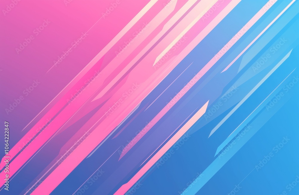Aufkleber abstract gradient background with diagonal lines and pastel colors