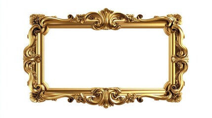 Ornate Golden Frame