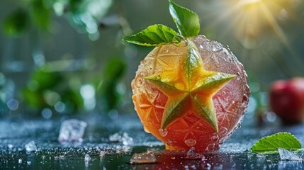 Frozen Star Fruit