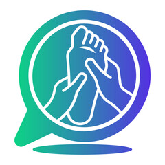 massage Gradient icon