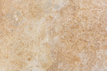 Polished surface of beautiful brown, beige Travertine. Background image, texture