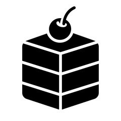 Cake Solid Icon