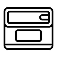 Canned Food Line Icon