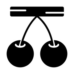 Cherry Solid Icon