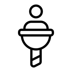 Filter Customer Line Icon