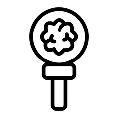 Find Cancer Line Icon