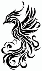 TRIBAL TATOO トライバル タトゥ 鳳凰 Phoenix