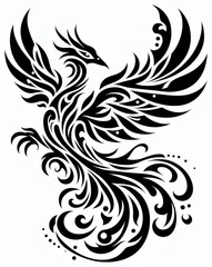 TRIBAL TATOO トライバル タトゥ 鳳凰 Phoenix