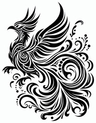 TRIBAL TATOO トライバル タトゥ 鳳凰 Phoenix