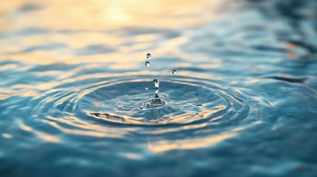 Water Drop Ripples