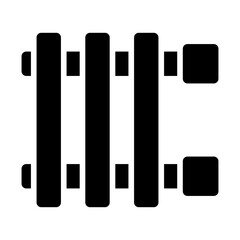 Radiator Solid Icon