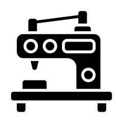 Sewing Machine Solid Icon