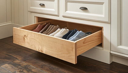 Minimalist and unique interior design in the house