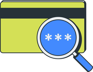 magnifying card security