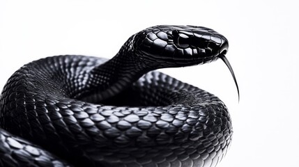 Fototapeta premium 黒い蛇
