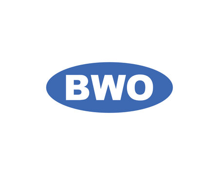 BWO logo design vector template. BWO