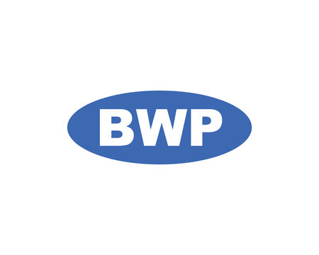 BWP logo design vector template. BWP