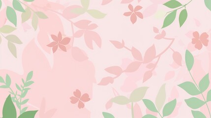 Pale pink fresh background offers a delicate and inviting visual. A soft and charming backdrop that brings a touch of elegance
