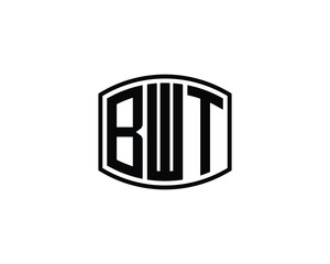 BWT Logo design vector template. BWT