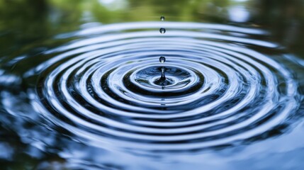 Water Drop Ripples