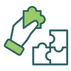 Puzzle Solving Icon