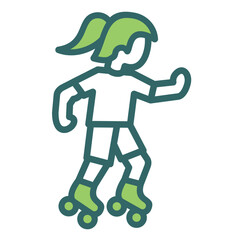 Roller Skating Icon