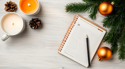 Create your festive holiday resolutions planner for achieving goals