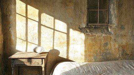 Cozy Bedroom with Natural Light and Vintage Decor
