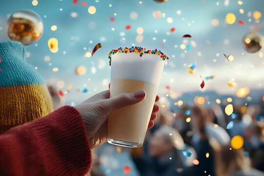 Celebrate the new year with friends and festive cheers