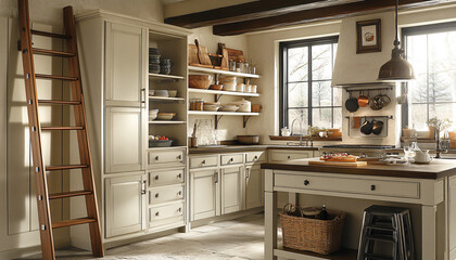 Minimalist and unique interior design in the house