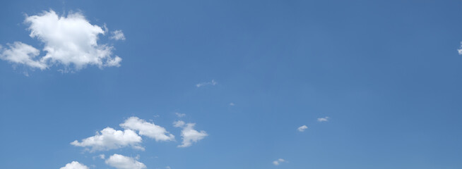 blue sky with white cloud background