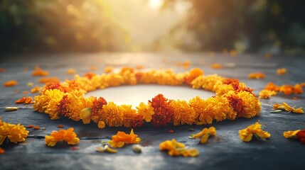 banner background for national Govardhan puja day blank mockup template for advertisement purpose