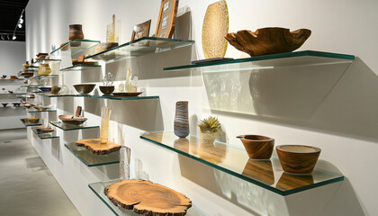 Minimalist and unique interior design in the house