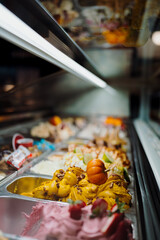 Gelato, Ice-cream, flavors 