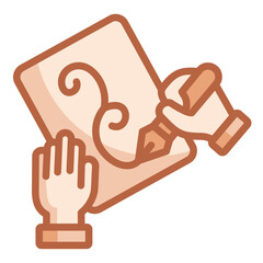 Calligraphy Icon