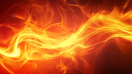Abstract fiery patterns with vibrant colors, showcasing dynamic movement and intense heat, perfect for backgrounds and design projects.