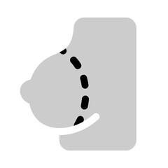 surgical stitches icon with bulk style, perfect for user interface projects