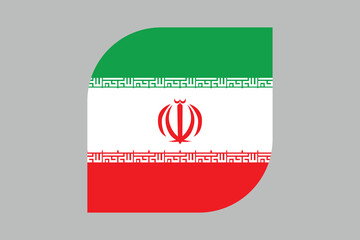 Iran flag sign, Iran flag vector graphic, Iran country flag is a symbol of freedom, National Iran flag, vector illustration
