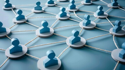 Interconnected Network of Individuals