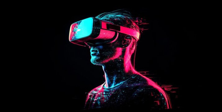 Exploring new dimensions with VR headsets.
