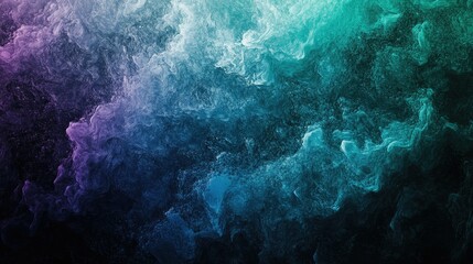 Obraz premium Ethereal Abstract Colorful Swirls in Blue and Purple