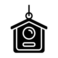 Bird Feeders Solid Icon