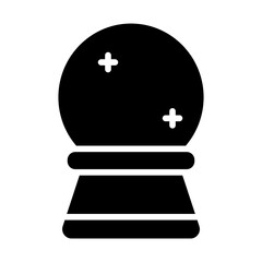 Crystal Ball Solid Icon