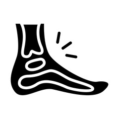 Foot Solid Icon