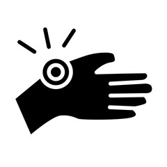 Hand Solid Icon