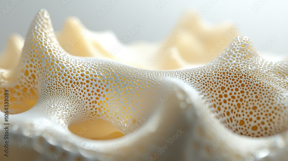 Poster detailed macro of unique natural shell texture