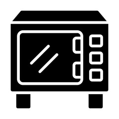 Microwave Solid Icon