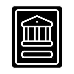 OnSolid Banking Solid Icon