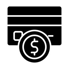 Pay Card Solid Icon